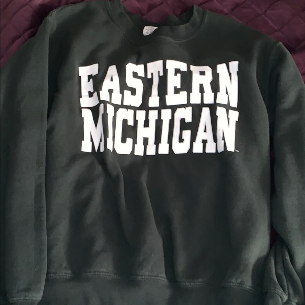 Vintage Eastern Michigan sweater